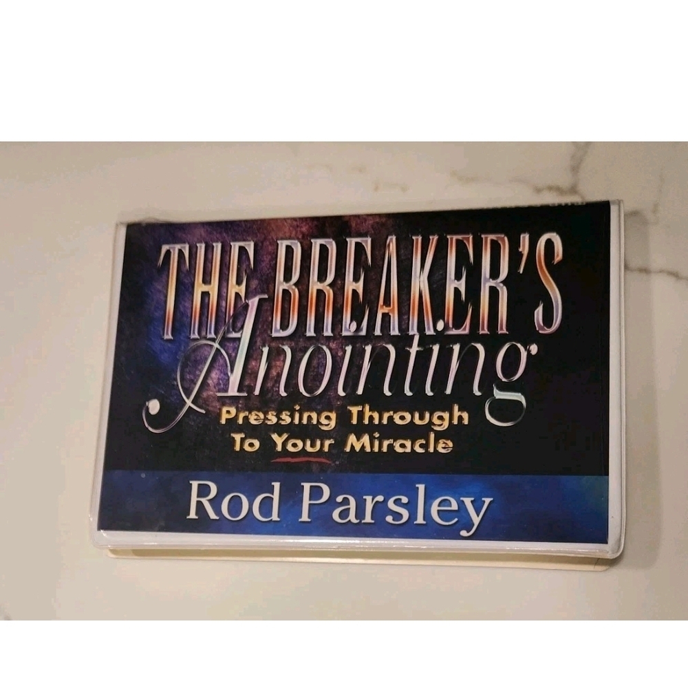 the breaking anointing rod parsley audiobook cassette